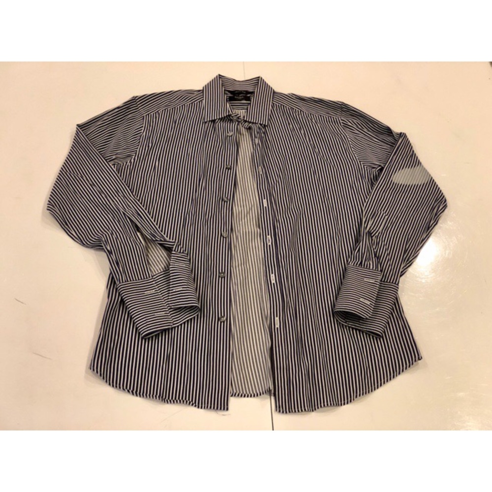 PAUL SMITH LNDN SHIRT BLUE/WHITE S SZ 15 1/2 / 39